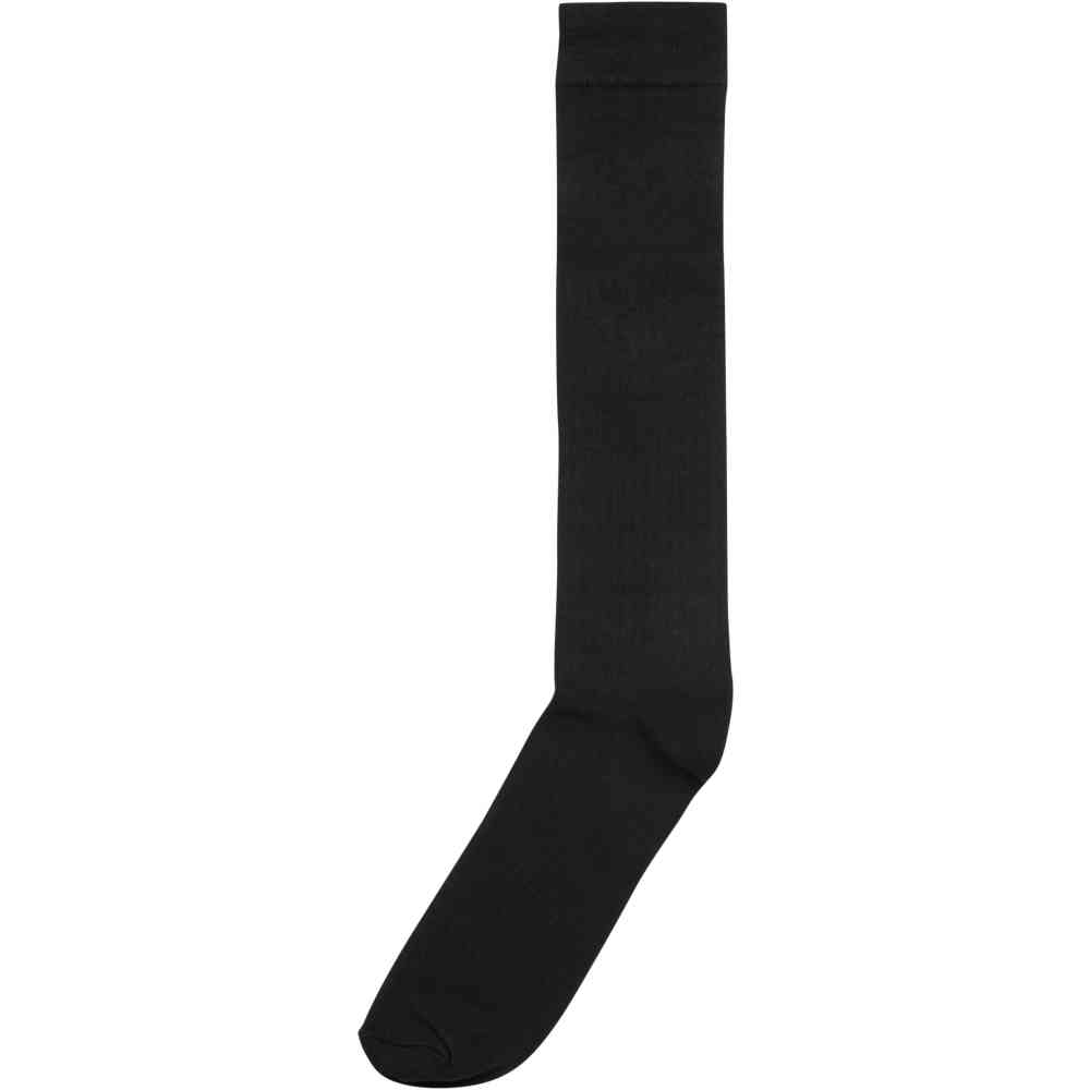 Urban Classics - High knee 2pack Overknee sokken - Zwart/Grijs
